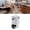 Chrome, variant on YAHHU Push Button Latch Embedded Type Enhanced Security Keyless Cabinet Lock for RVs Yachts Motorhomes Caravans Black