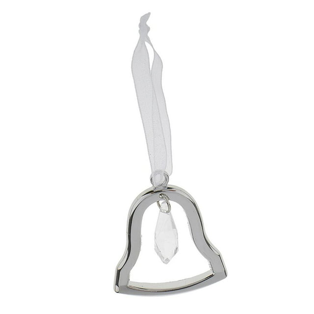 Navidad Aleación de Plata Adorno de árbol de Navidad-Paz / Esperanza / / Amor / Fe / Letras de Noel - Plata Sunnimix Decoración colgante de fiesta de Navidad