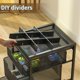 thumbnail image 5 of Carrito utilitario rodante Hayexiha con 4 cajones para material de arte, 5 of 8
