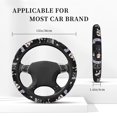 thumbnail image 6 of Wed-Nesday Steering Wheel Cover Elastic Stretch Breathable Vehicle Steering Wheel Protector Car Interior Accessories, 6 of 7