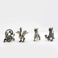 thumbnail image 5 of Estatua de latón, dragón, figuritas, dios chino, bestia, estatua para animales, escultura, regalo, artesanía, coleccionable, decoración, Feng Shui, adorno (Suzaku), 5 of 5