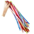 thumbnail image 1 of MasteelfCA 20pcs Colorful Ribbon Sticks Fairy Sticks Ribbon Streamers Wands with Tiny Bell Wedding Party Wands Party Supplies, 1 of 7