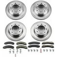 thumbnail image 3 of Power Stop Front and Rear Stock Replacement Brake Pad and Rotor Kit KOE6519, 3 of 8