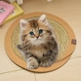 thumbnail image 2 of asddcavvf Cat Scratching Mat | Sisal Scratcher Pad for Cats | Large Reversible Scratch Mat To Furniture Damage | for Indoor Cats and Pet Owners for Blind Dogs Get up and Go Cat Lotion Rope Dog, 2 of 4
