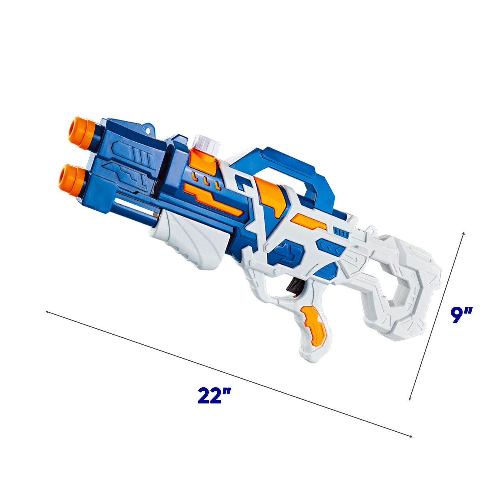 Large Water Guns 1000cc 30ft Super Blaster Toy Guns for Outdoor Water Fights, Beach, Sand, Summer, Pool Party Fun