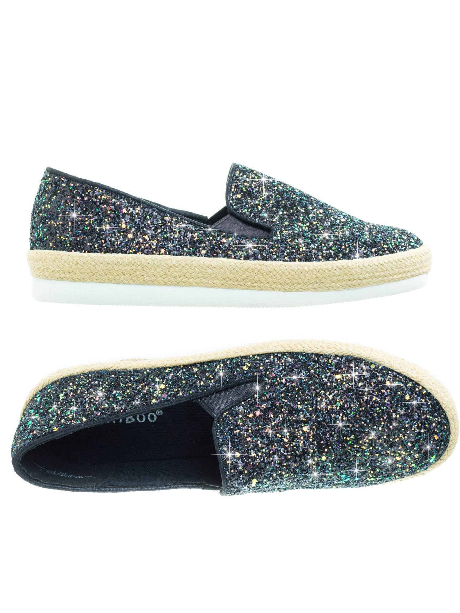 bamboo glitter shoes