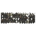 thumbnail image 2 of Belagio 1.5" Wide x 10 Yards, Stretch Sequin Trim, Silver, 1 Bolt, 2 of 2
