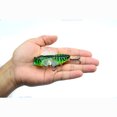 thumbnail image 4 of Señuelos de cigarra con alas de doble hélice giratorias Señuelo de pesca biónico, 4 of 8