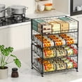 thumbnail image 5 of 2-Pack Stackable Can Rack Organizer, Can Storage for Kitchen Pantry Cabinet, Can Holders for Food, Multifunctional Can Dispenser for Snacks Soda Shelf Baskets, 5 of 7