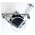 thumbnail image 2 of MAGNADESK For Soldering, Crafting, Model-Making | 2½" (6.4 cm) Magnifier | 1½" (3.8 cm) Clips | 2"x2" (5.1 cm x 5.1 cm) Base | 3½" (8.9 cm) Holder | Ultimate Precision Tool, 2 of 5