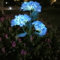 thumbnail image 2 of 2x Solar Lights Outdoor Decorative Hydrangea Garden LED Waterproof Flowers, 2 of 14