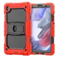 thumbnail image 2 of Shockproof Colorful Silica Gel + PC Protective Case with Holder & Shoulder Strap For Samsung A7 /, 2 of 8