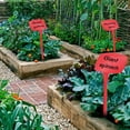 thumbnail image 6 of Outdoor Plant Bending Labels, Large Waterproof Plastic Thickened Plant Tee Tags, Pack of 8, 6 of 6