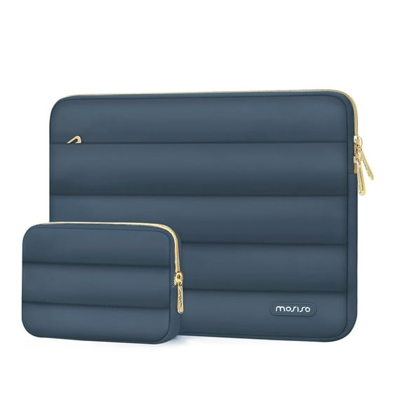 Funda para Laptop MOSISO 13.3" Poliester Acolchado Azul Neblina
