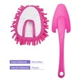thumbnail image 3 of Unique Bargains Microfiber Chenille Duster Washable Cleaning Brush Dusting Tool Red, 3 of 5