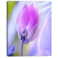 thumbnail image 2 of Large Single Lotus Flower - Floral Canvas Art Print, 2 of 3
