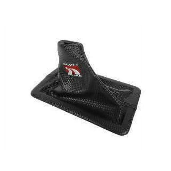 Drake Muscle Cars 5R3Z-7277-CFSD Carbon Fiber Look Shift Boot with Drake Logo