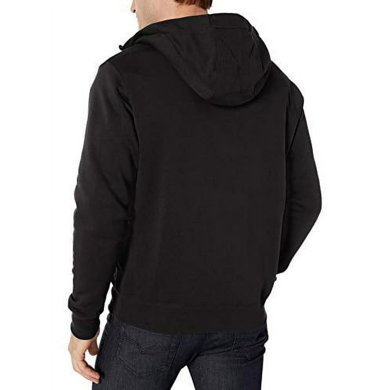 Nike Men's Sportswear Club Fleece Full-Zip Sweatshirt, Black Nike Men's Sportswear Club Fleece Full-Zip Sweatshirt, Black