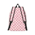 thumbnail image 6 of Rocae Irregular Plaid for Durable Canvas Backpack Leisure Large Bag Travel Rucksack Multi-function Backpack Medium, 6 of 8
