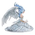 thumbnail image 6 of Winter Fire Ice Fairy Angel Queen in Corset Gown With Bunny Rabbit Figurine, 6 of 9