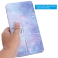 thumbnail image 5 of Uxcell Empty Watercolor Palette, Metal Watercolor Tin with 28pcs Full Pans Paint Box, Blue 28 Wells, 5 of 7