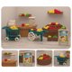 thumbnail image 5 of 1/12 Dollhouse Furniture Living Bedroom Kitchen Bathroom Set Forest Animal Family Miniature Simulation Doll Accessories DIY Toy, 5 of 5