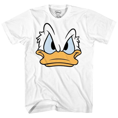 Mad Donald Duck Face Disney World Disneyland Funny Mens Adult Graphic Costume Humor Apparel Tee (Best Stores In Disneyland)