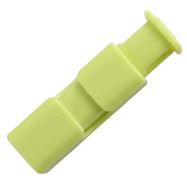 ShenMo Bag Clips, 4 Pack, Squeeze and Lock Bread Bag Clips for Food