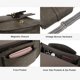 thumbnail image 3 of Bandolera AFKOMST para mujer, monedero, de piel vegana, 3 of 5