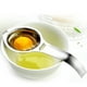 thumbnail image 1 of Separador de Clara de Yema de Acero Inoxidable 304, Diseño Antiadherente, Mango Ergonómico, Apto para Uso Alimentario, Fácil de Limpiar, Utensilio de Cocina, Cuencos de Varios Tamaños, Apto para Lava, 1 of 7