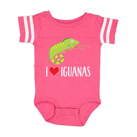 

Inktastic I Love Iguanas Gift Gift Baby Boy or Baby Girl Bodysuit