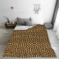 thumbnail image 5 of Pofeuu Candy Corn Print Ultra-Soft Micro Fleece Blanket,for Bed Or Sofa,All Season Throw Blankets Flannel Blanket-60"x50", 5 of 7