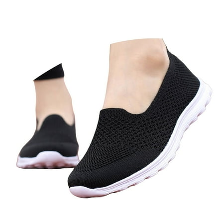 Oyedens Womens Slip on Loafers Lightweight Walking Shoes for Women 2024 Fall Non Slip Work Shoes