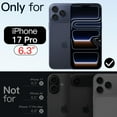 thumbnail image 2 of JETech Iridescent Case for iPhone 17 Pro 6.3-Inch Compatible with MagSafe, Cute Unique and Aesthetic Design, Colorful Fluorescent Translucent Back Shockproof Phone Cover (Iridescent Black), 2 of 5