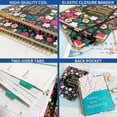 thumbnail image 4 of Diary 2023 A5 ,Weekly&Monthly Planner ,2023 Diary A5 Week to View with Monthly Tabs , from Jan 2023 to Dec 2023 Hardcover, Inner Pocket,100GSM (A03 Bl, 4 of 5
