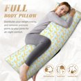 thumbnail image 5 of Lsque Roosters Body Pillow Case Cover,Ultra-Soft Microfiber Bed Pillow Cases 20x54 inches,Elegant Bedding,Breathable Durable Pillow Cover with Envelope Closure, 5 of 8