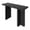 Black, variant on 42 Inch Black Entryway Console Table, T-Leg MDF Table with 3D Paper Laminate, Narrow Table for Hallway Living Room
