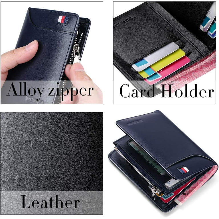 Williampolo Men's Luxury Genuine Leather Clutch Wallet