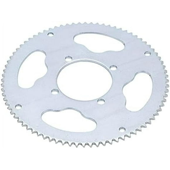 FYBTO Bike Chain Sprocket, 54mm 80 Teeth 25H Rear Chain Sprocket for 47cc 49cc Dirt Bike ATV Quad Minimoto Motorcycle Razor Mx650 Rear Sprocket 25H Sprocket-0625