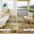 thumbnail image 4 of Addison Rugs Chantille Indoor/Outdoor Transitional Abstract Fern Machine Washable Rectangle Rug, 3' x 5', 4 of 8