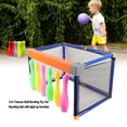 thumbnail image 4 of Kids Bowling Game, Soccer Ball Bowling Toy Set Plastic 6 Pins  for Outdoor, 4 of 7