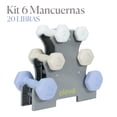 thumbnail image 4 of Set De Mancuerna ELEVA ELEVA-OS235 Con Forro De Neopreno de 2 3 y 5 Lb, 4 of 8