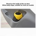 thumbnail image 5 of Foqnuq Car Mini Trash Can, Vehicle Garbage Bin, Compact Car Trash Can for Easy Disposal, Ergonomic Design, Odor-Sealing, Ideal for Cars, SUVs & Trucks, 5 of 6