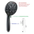 thumbnail image 2 of Ana Bath High Pressure Anti-Clog 6" 30-Setting Dual Shower Head with Handheld Shower Combo + 5 ft Shower Hose with Brass Connectors (Oil Rubbed Bronze), 2 of 8