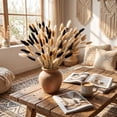 thumbnail image 4 of 60 Pcs Fall Dried Flower Bouquet,17.72 Inch Natural Dried Pampas Grass Fall Flower Bouquets for Autumn Vase Filler | Fall Decorations Bunny Tail Grass for Table Wedding Decor, 4 of 7