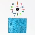 thumbnail image 1 of Modelo de resina Soledad Reloj DIY Silicona con números arábigos, 1 of 8