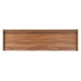 thumbnail image 4 of SAFAVIEH Safiya 2-Shelf Media Stand Walnut / White, 4 of 7