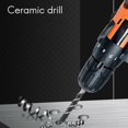 thumbnail image 4 of Tungsten Carbide Drill Bit Set for Porcelain Ceramic Tile, Concrete, Brick Wall, Glass, Mirrors, Pl, 4 of 5