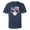 Dad Navy, variant on Baseball Dad Tee Patriotic American Flag Home Run Sports Unisex Adult Short Sleeve T-shirt-Black-xxl