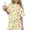 Multicolor-20, variant on Ultrave Girls Cute Print Short Sleeve Top and Elastic Waist Soft Shorts 2-Piece Set Summer Loose Outfits